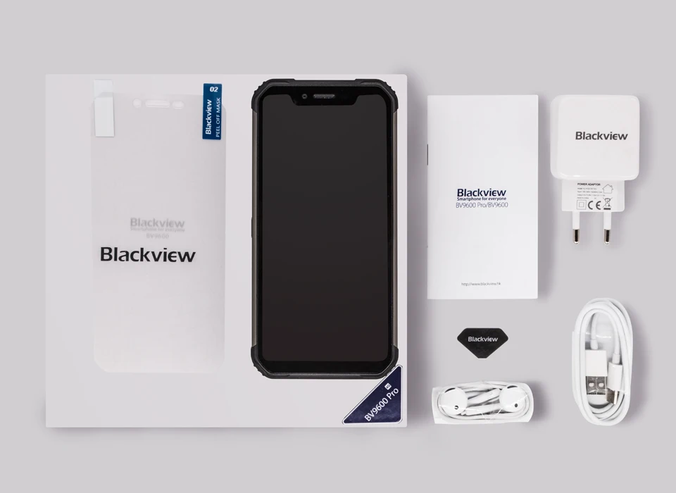 Blackview BV9600 Pro Helio P60 Android 8,1 6 ГБ+ 128 ГБ мобильный телефон с водонепроницаемым корпусом IP68 6,2" 19:9 FHD AMOLED 5580 мАч NFC Смартфон