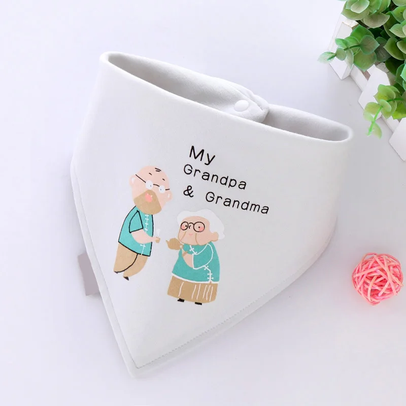 Style 5 Стиль новорожденных нагрудники для мальчика бандана для девушки нагрудник хлопок мягкий принт дедушка нагрудник младенческой Кормление Burp ткань нагрудники полотенца - Цвет: Style 5