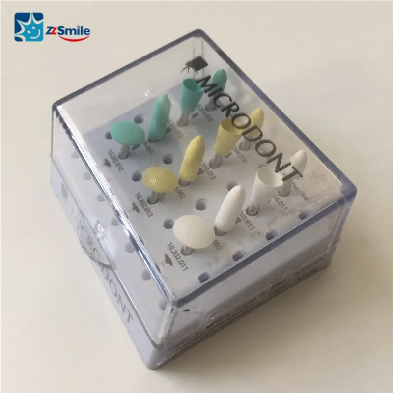 CE/FDA одобренный Microdont полный стоматологический композитный полировальный набор