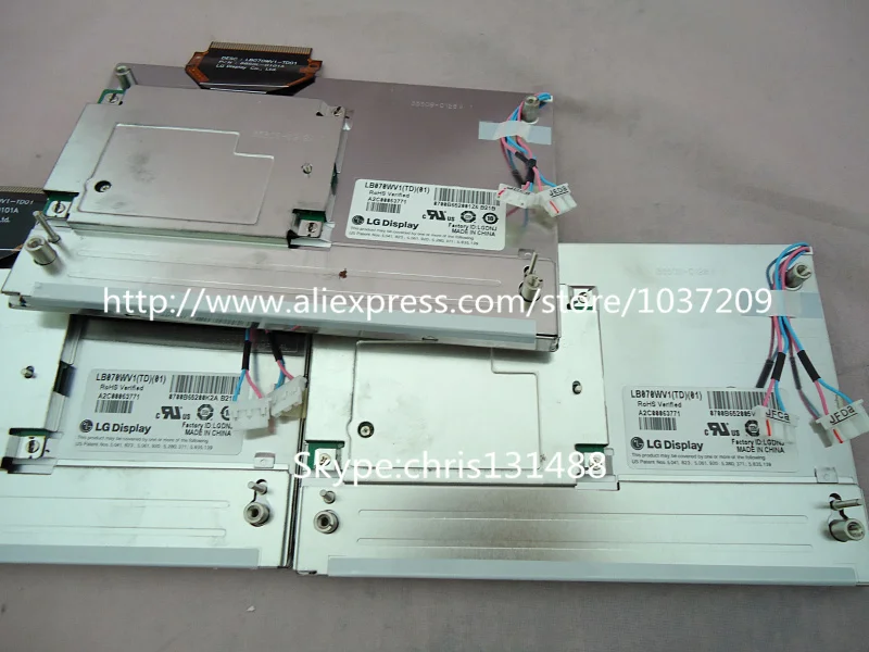 100% Новый оригинальный ЖК дисплей 7 0 дюйма LB070WV1 TD01 LB070WV1(TD)(01) экран модуля для Mercedes