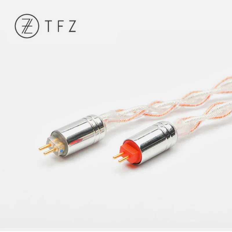 TFZ TC 1 2 2pin/0 78 мм обновленный кабель ручной работы высокой чистоты один кристалл