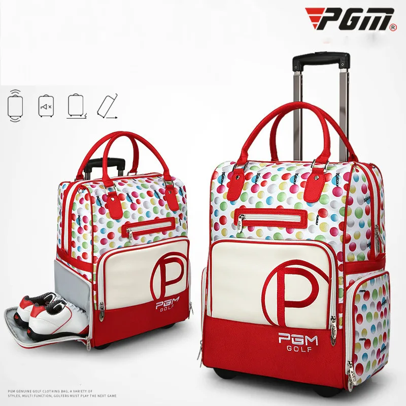Новинка 2018 сумка для гольфа одежды Женская нейлоновая большая емкость |