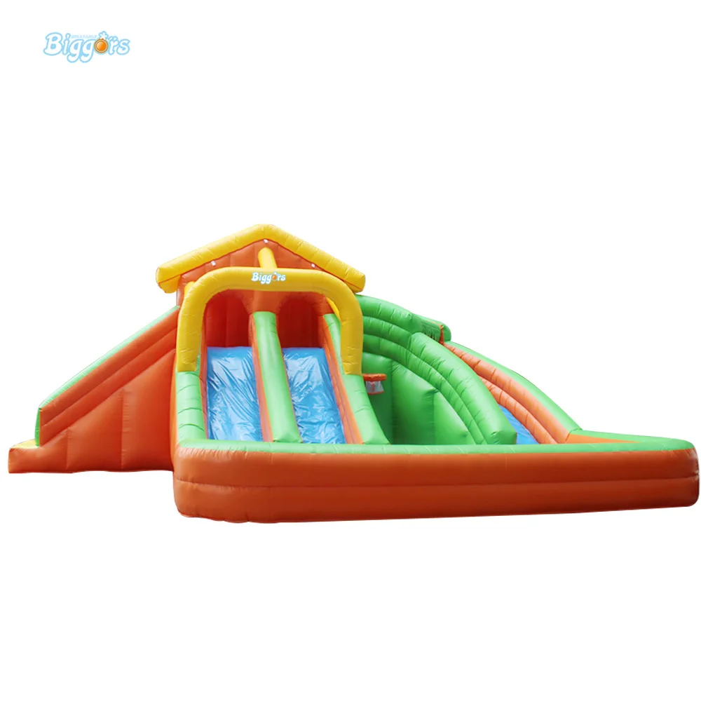 

China Factory Biggors PVC Material Tarpaulin Kids Inflatable Water Slide
