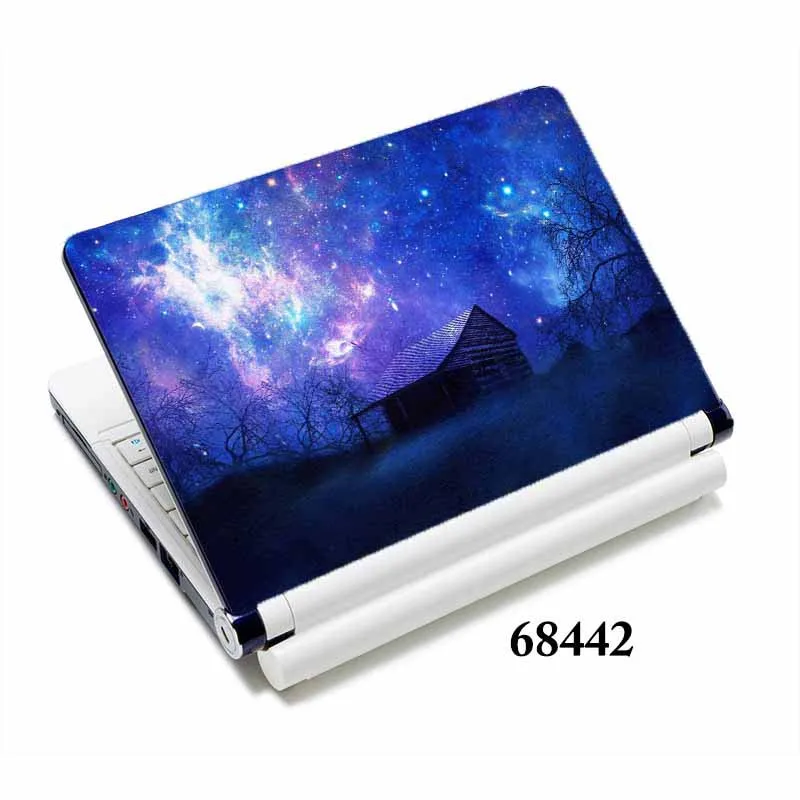Стиль Звездное небо наклейка для ноутбука notbook кожи case1" 13" 13," 15,6" 1" для macbook air/acer/lenovo - Цвет: laptop skin 6
