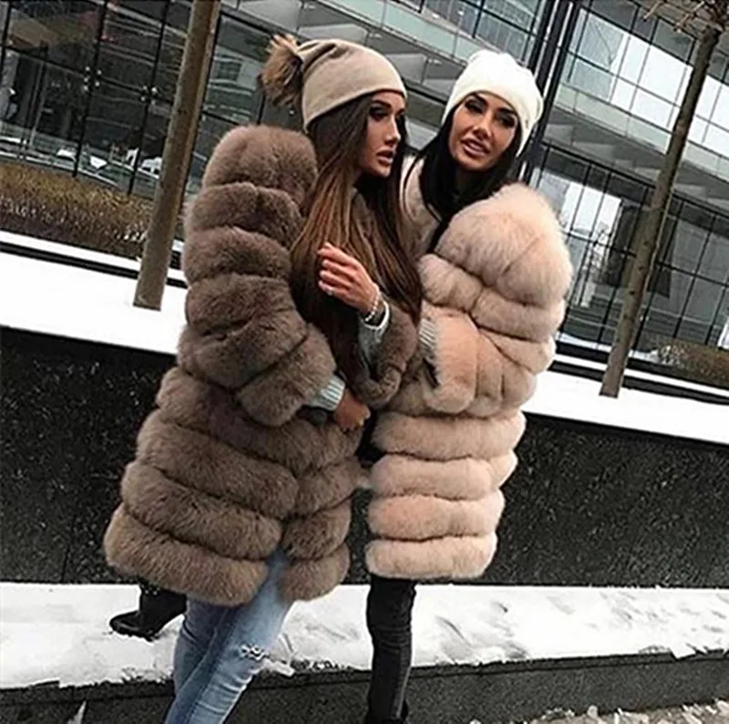 Tatyana Furclub шуба из натурального Лисьего меха куртка зимняя Съемная куртка Роскошная Шуба из лисьего меха Длинная женская зимняя жилетка из лисьего меха