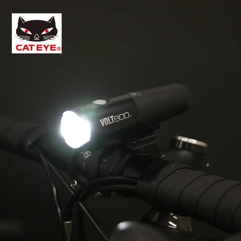 CATEYE светильник s Volt400 велосипедная Передняя Водонепроницаемый передний руль