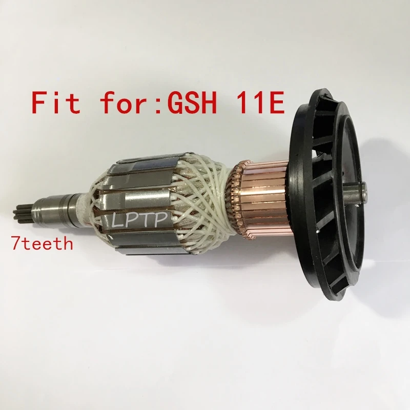 Высококачественный семейный арматурный роторный двигатель замена для BOSCH GSH11E GSH