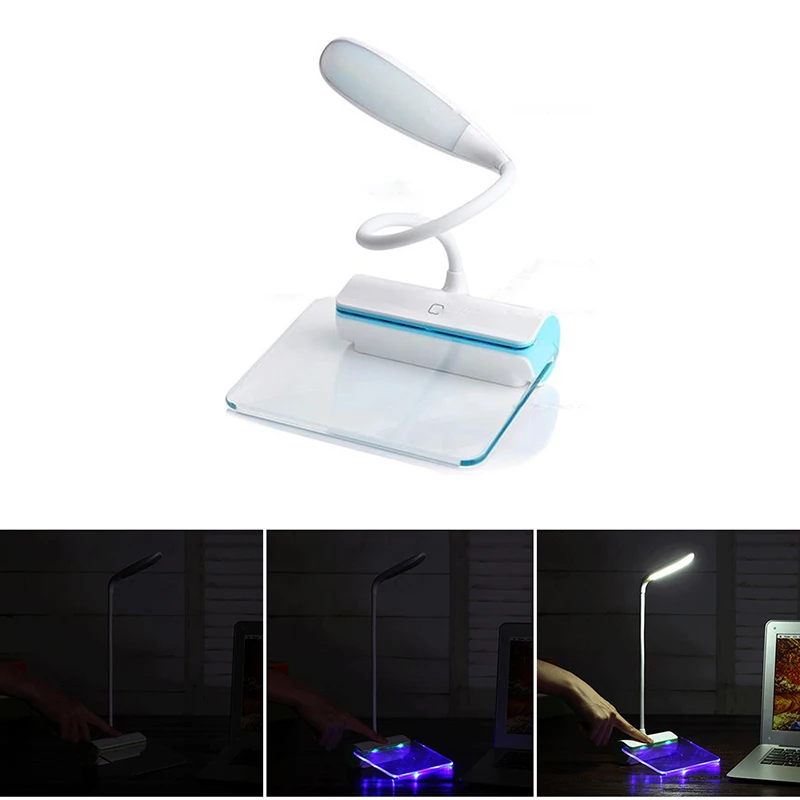 Новейший дизайн перезаряжаемая настольная лампа USB Светодиодная с доской