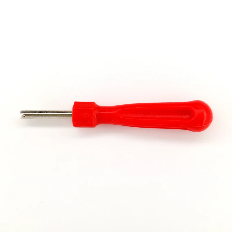 

50 pcs/lot Tire Valve Core Screwdrivers One Way Valve Tools for Car Motorcycle Truck Tire Valve Stem Repair Tool Plastic Handle