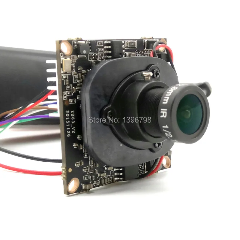 IPC Hi3516C + 0230 1920x1080P 1/2 8 &quot2.0MP IP плата модуля камеры 3MP 2 мм 120 широкоугольная камера