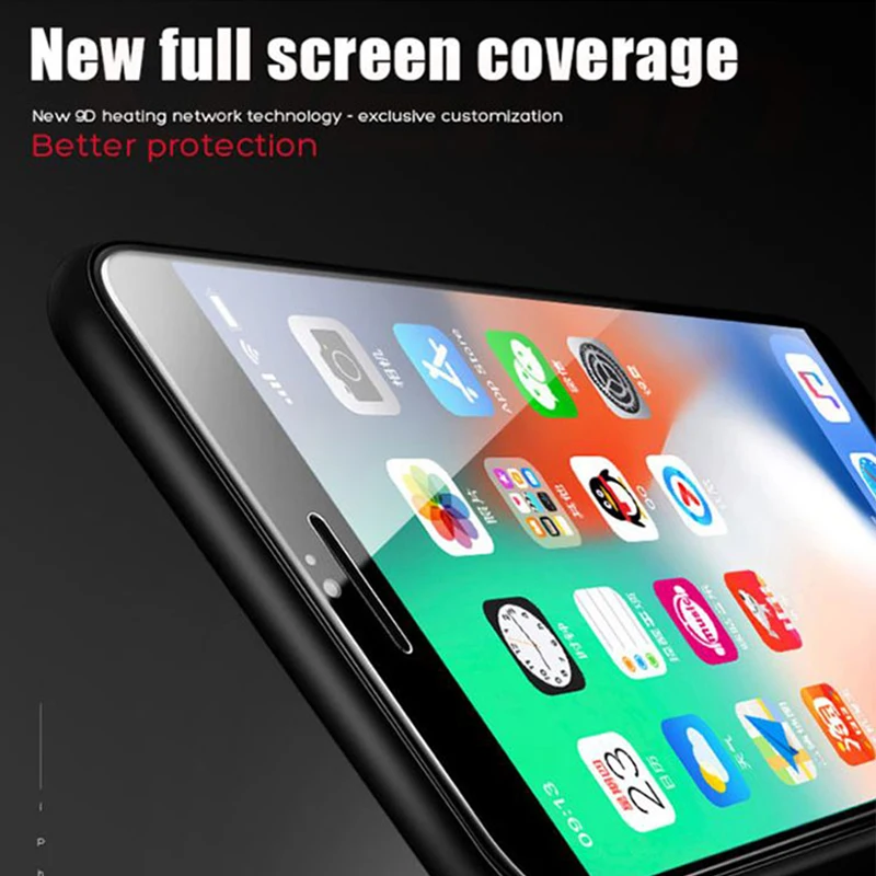 Для iphone 7 закаленное стекло 8D пленка на 7s защита для экрана защитное