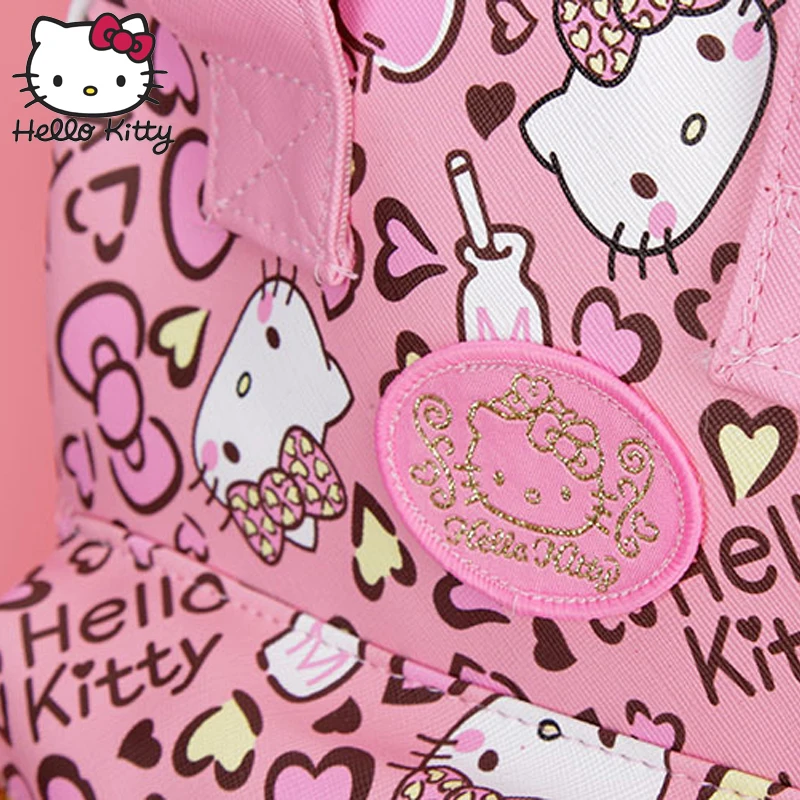 Сумка Hello Kitty детский мультипликационный рюкзак из искусственной кожи Розовый