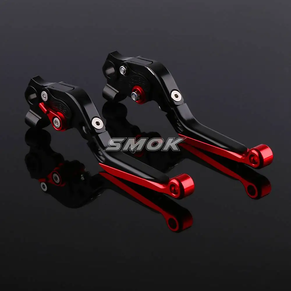 SMOK аксессуары для мотоциклов CNC Алюминиевые Регулируемые складные выдвижной