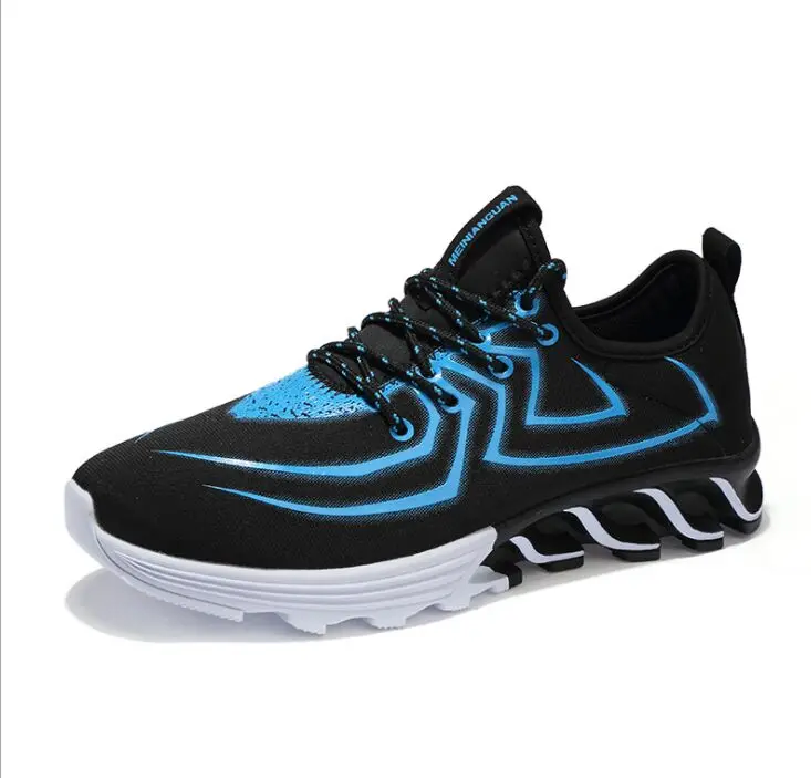 2019 New Breathable Comfortable Casual Shoes For Male Fashion Men Lace-up High Quality Wear-resistant Sneakers Footwears |