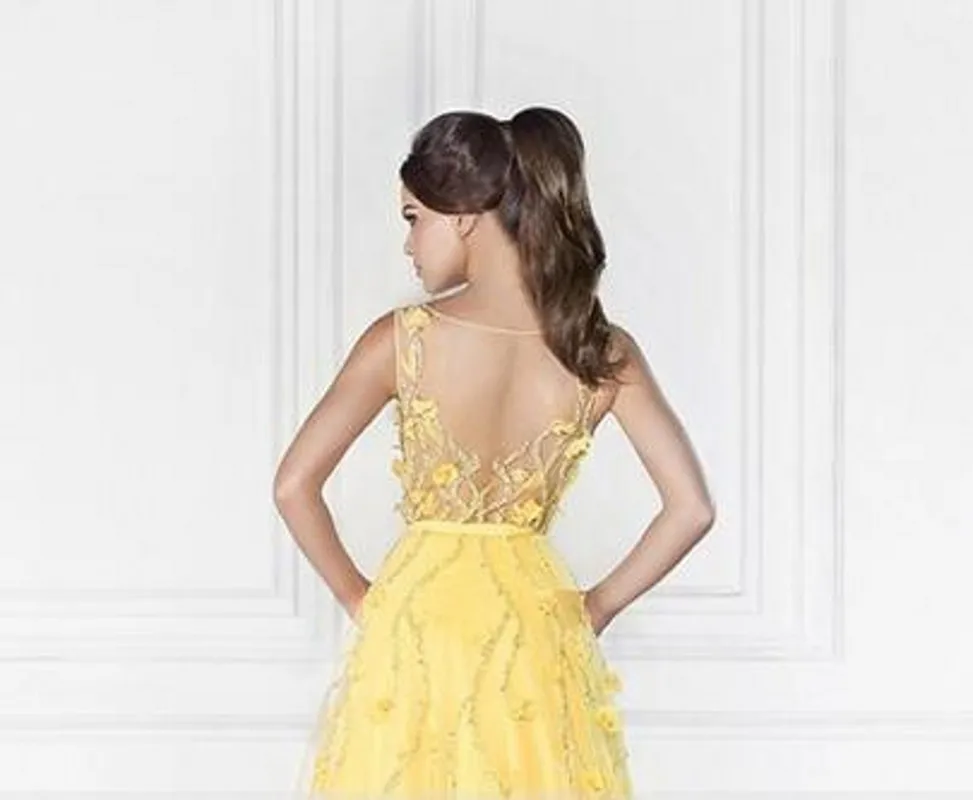 H007 Vintage Sheer Аппликация Вечерние Платья Длинные 2016 Vestido Де Феста Формальные