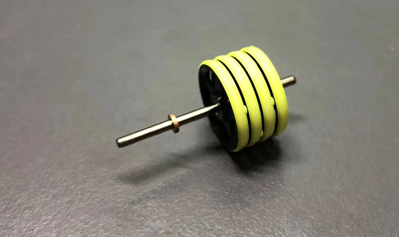 1 пара 95438 19 мм направляющее колесо анод пять звезд ролик для RC Tamiya Mini 4WD гоночный