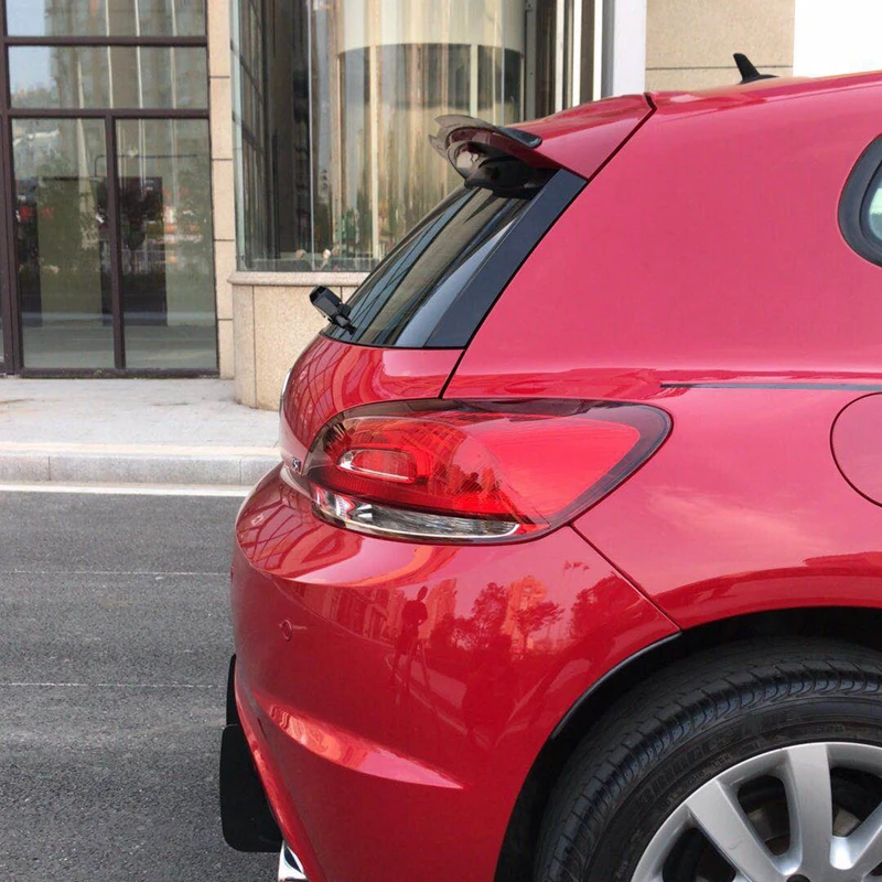 Scirocco ABS пластиковая краска черная задняя крыша спойлер для Volkswagen 2010 2011 2012 2013(не для R