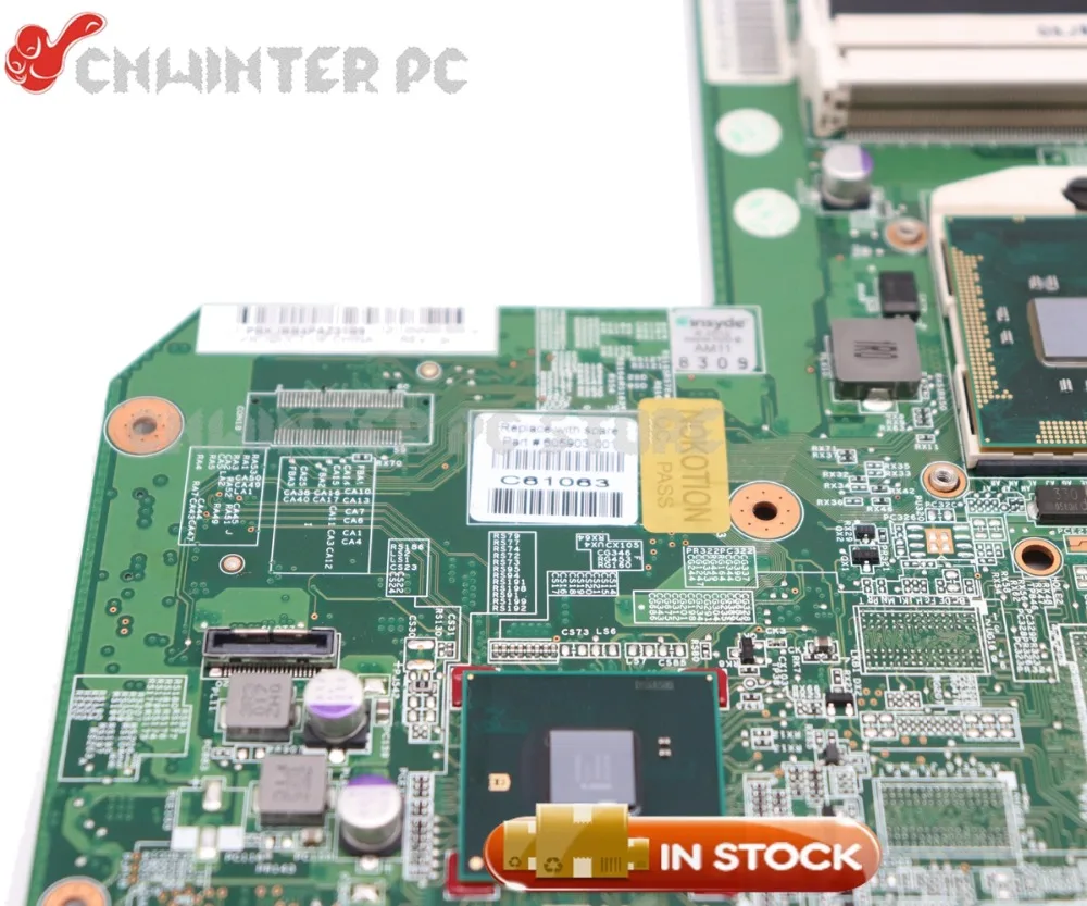 NOKOTION 615849 001 605903 для HP G62 G72 CQ62 материнская плата ноутбука HM55 UMA DDR3 Бесплатный