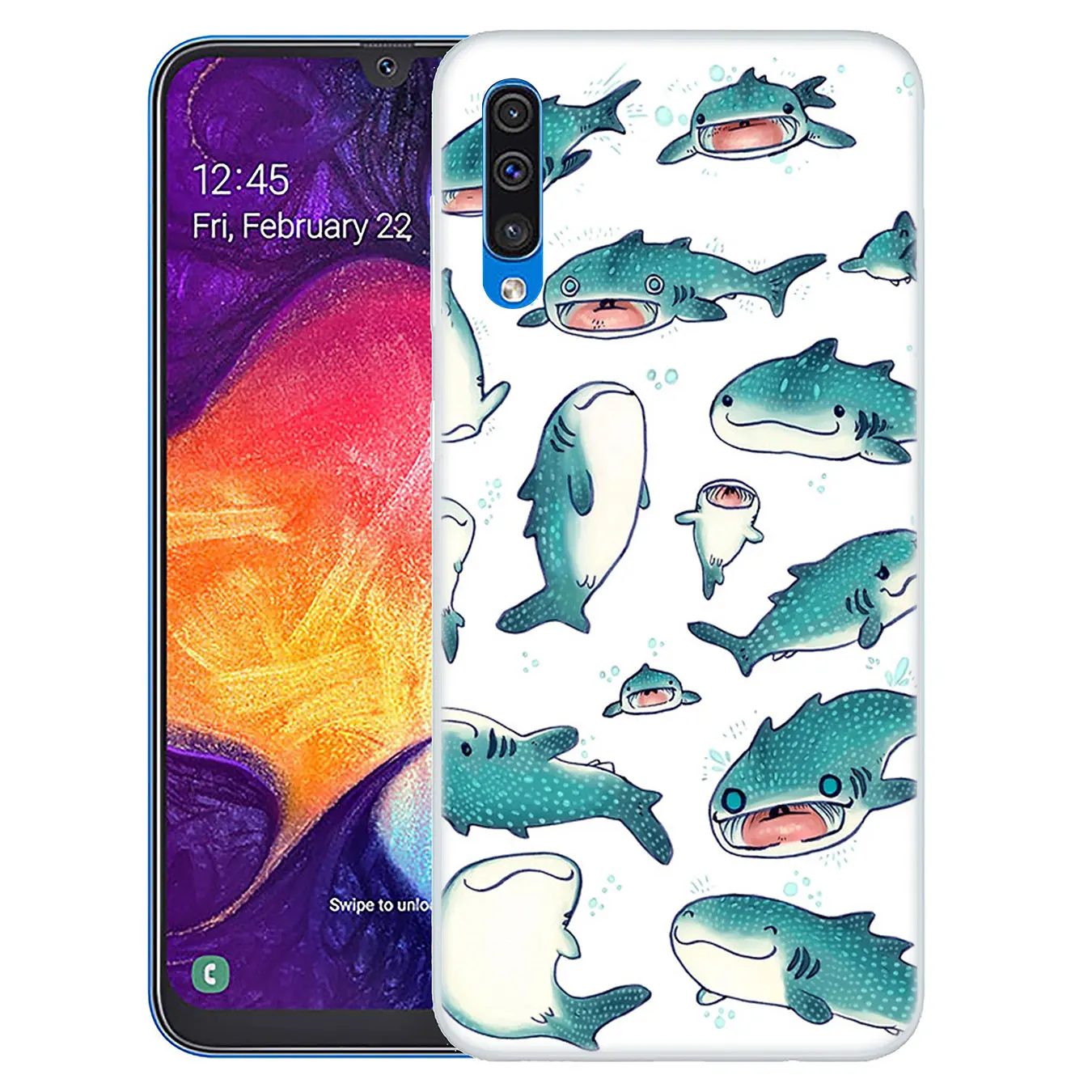 Жесткий прозрачный чехол для телефона Lavaza Samsung Galaxy A10 A20 A30 A40 A50 A60 A70 M40 M30 M20 M10