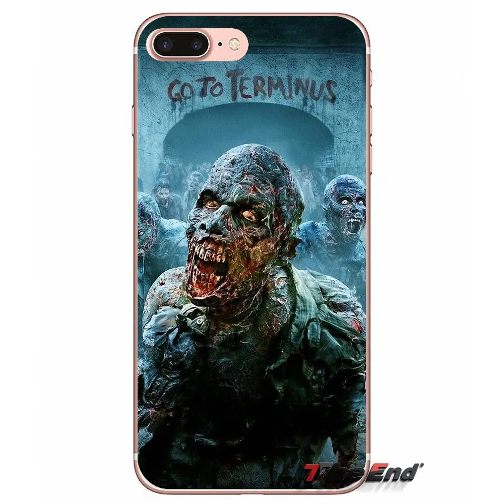 Для Samsung Galaxy J1 J2 J3 J5 J7 A3 A5 A7 2015 2016 2017 J530 J730 Fundas Coque Awesome The Walking Dead game TPU мягкий чехол |