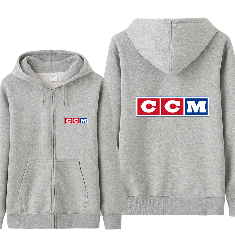 as picture CCM Логотип Толстовка толстовки для мужчин осеннее пальто пуловер флисовая куртка унисекс человек CCM кофты HS-094 - Цвет: as picture