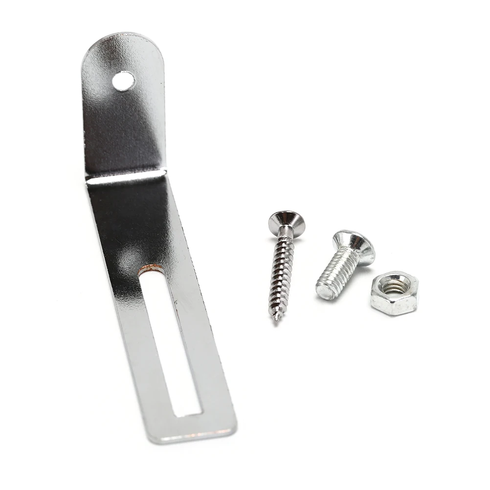 

1 Set Stainless Steel Guitar Pickguard Mounting Bracket For Electric Guitar Silver Color