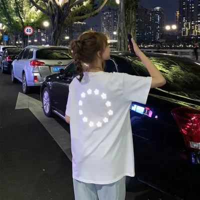 Z Корейская одежда эстетические женские рубашки розовые Harajuku 2019|Футболки| |