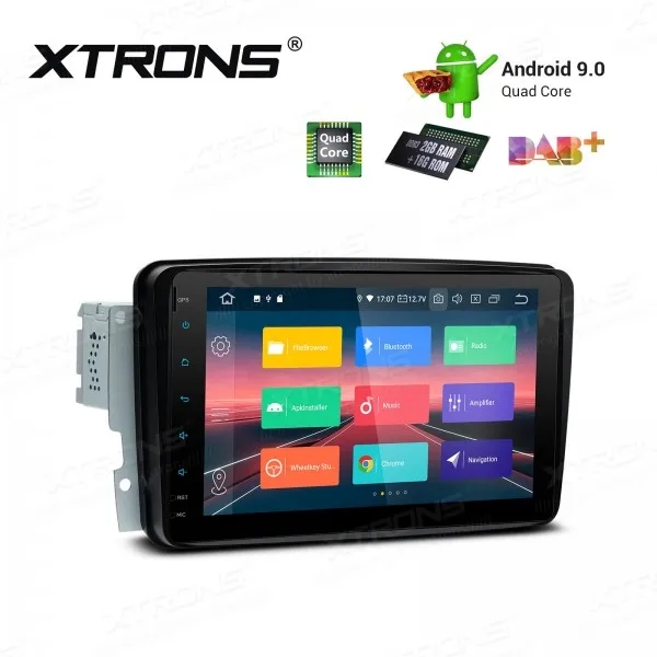 Android 9 0 Автомобильный мультимедийный стерео плеер для Mercedes Benz W168 W203 W209 C209 W463 Viano Vito