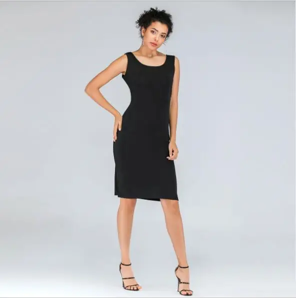 Новинка 2019 жемчужный дневник летние женские повседневные платья черные тонкие