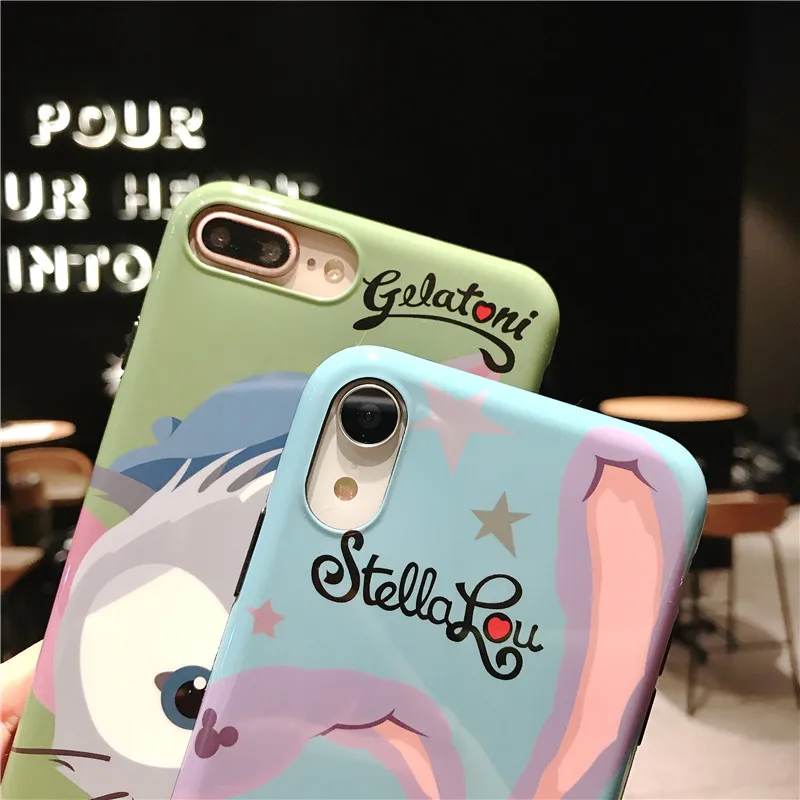 Marchcover Япония милый мультфильм Стелла гелатони чехол для iPhone X XS MAX XR IMD Мягкий ТПУ