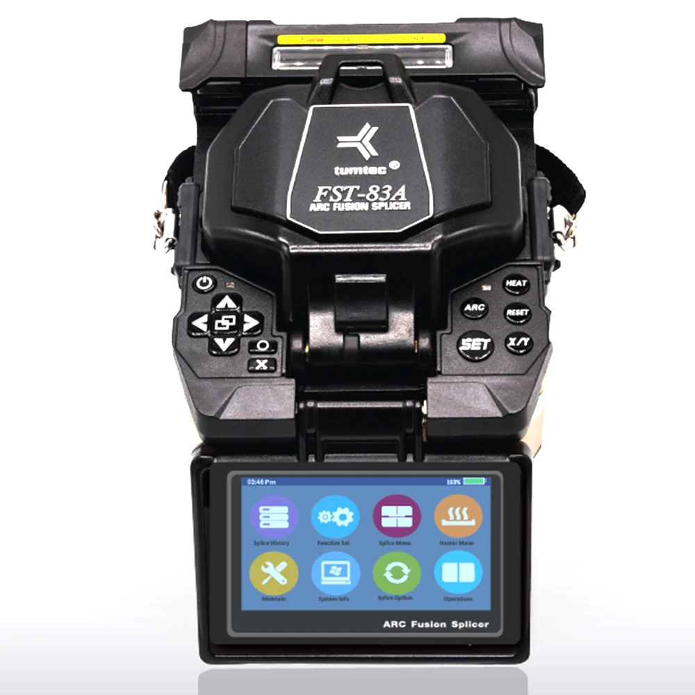 Tumtec FST 83a 500x увеличение сердечника выравнивания FTTx сварочный аппарат для