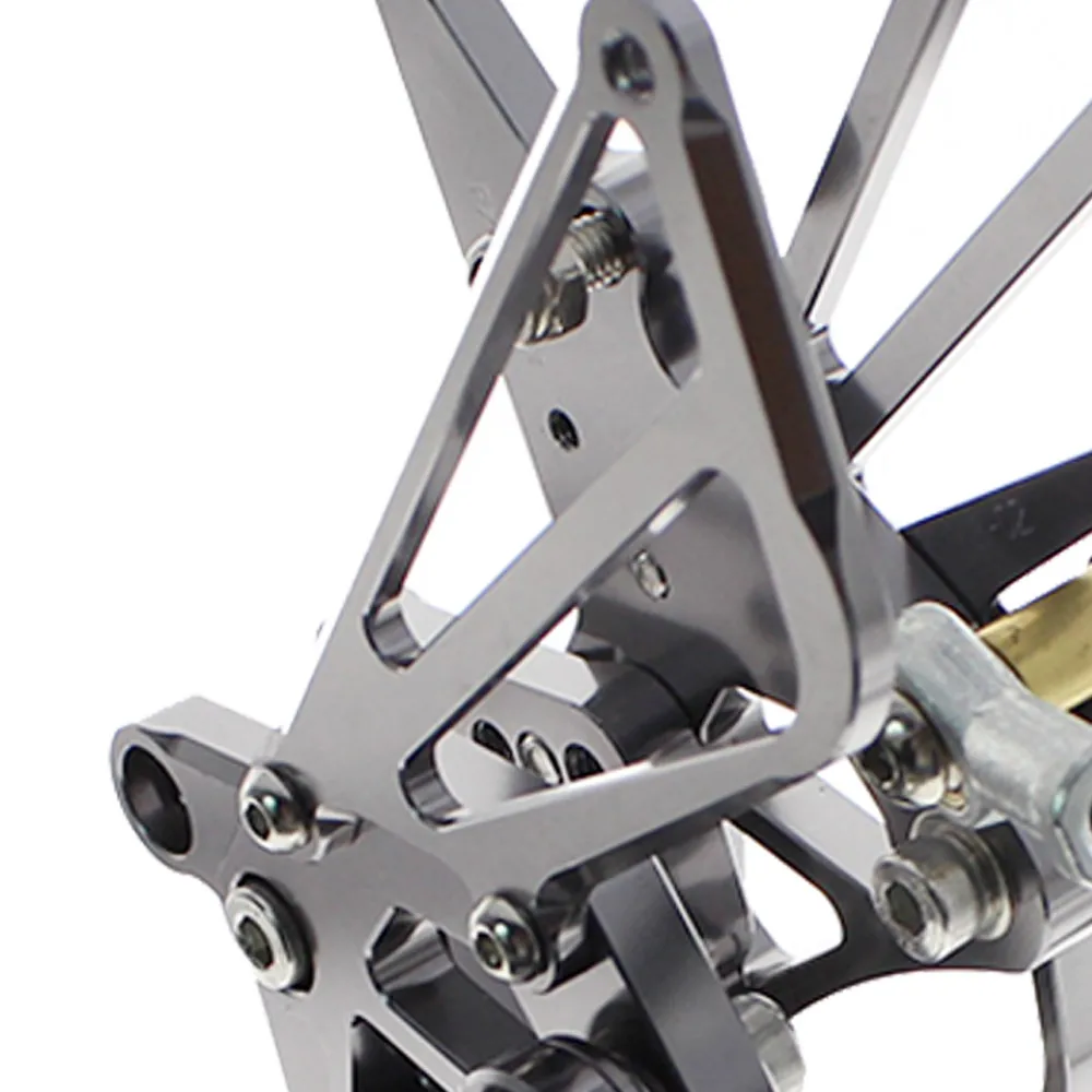 CNC регулируемые мотоциклетные подножки для ног педали Rearset задний Набор Для