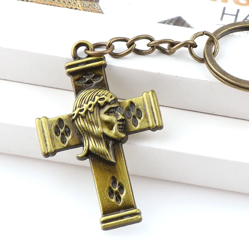 P9 брелок с крестом|cross key chain|key chainkey chain |