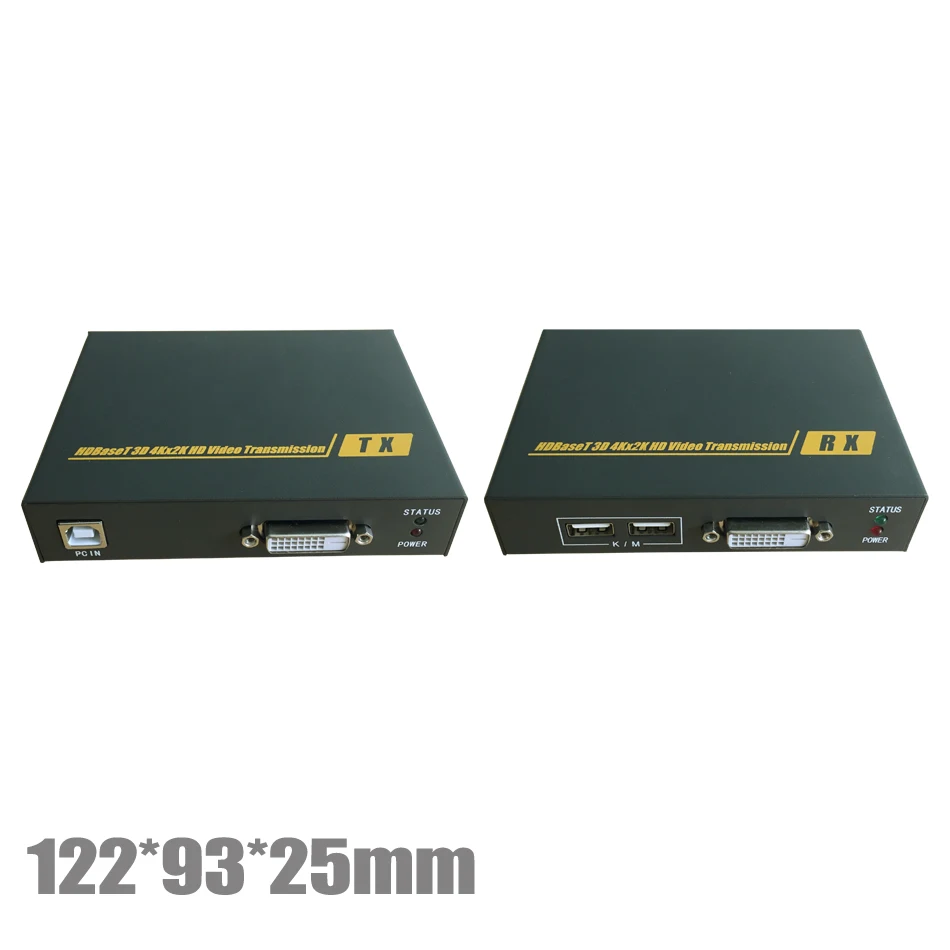 PWAY PW HT201DKM 70 4K * 2K 30M HDBaseT DVI KVM расширитель POE 1080P 70M от UTP cat6|kvm extender|dvi dvihdbaset extender |