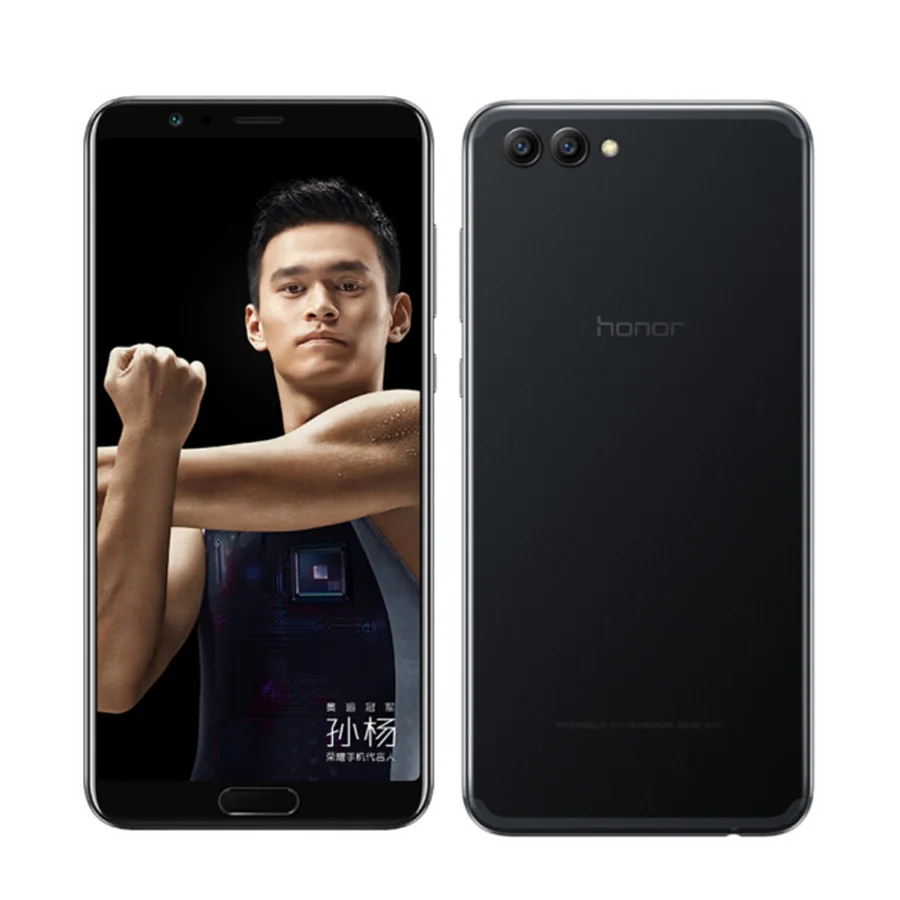 Honor V10 5,99 дюйма, разрешение Full Экран Android 8,0 NFC мобильный телефон, четыре ядра, 4/6/8 ГБ+ 64 Гб/128 ГБ 48MP+ 20MP Камера 3750 мА/ч, 4G LTE смартфон