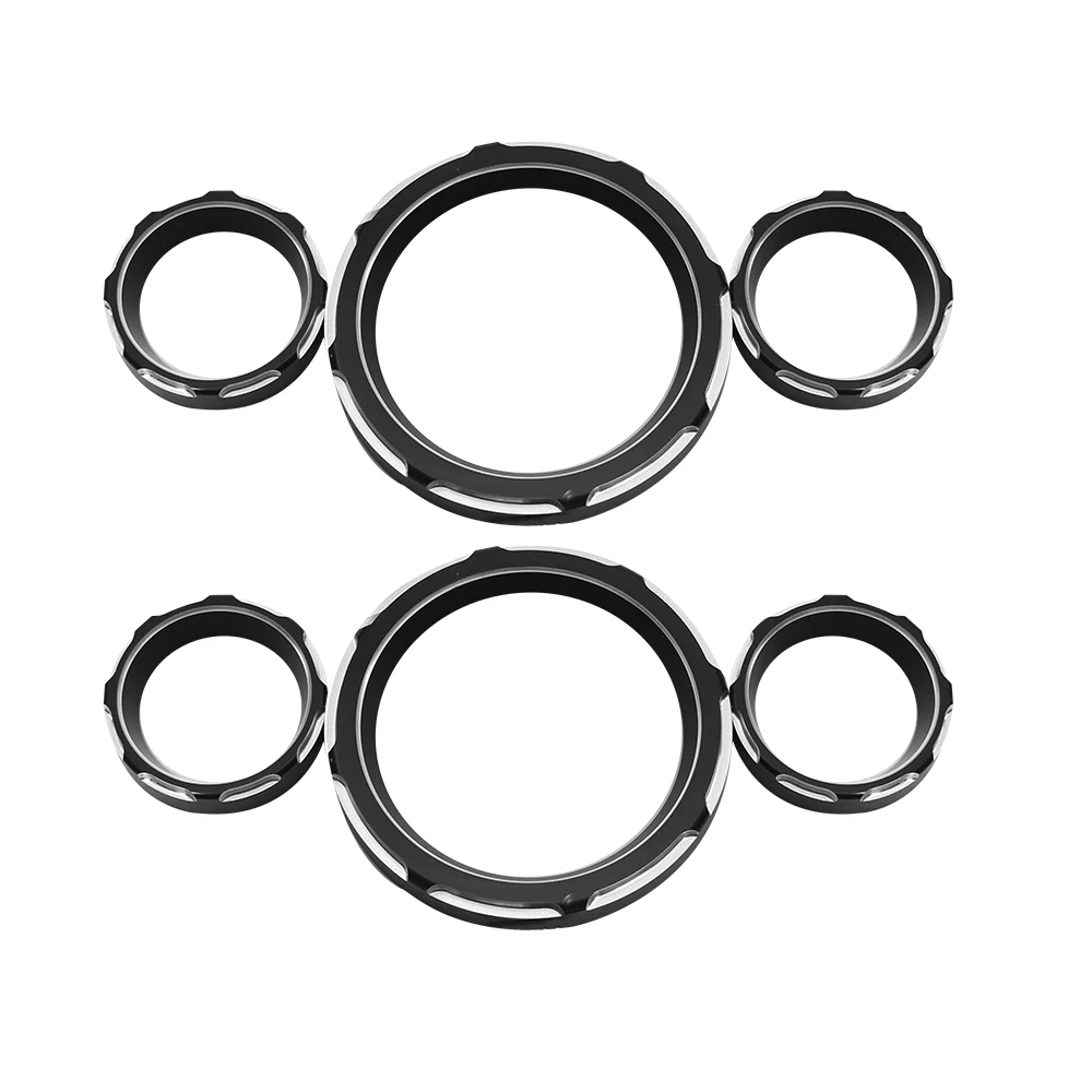 4 дюйма Спидометр 2 датчик взрыва ободок Крышка для мотоцикла приборная доска