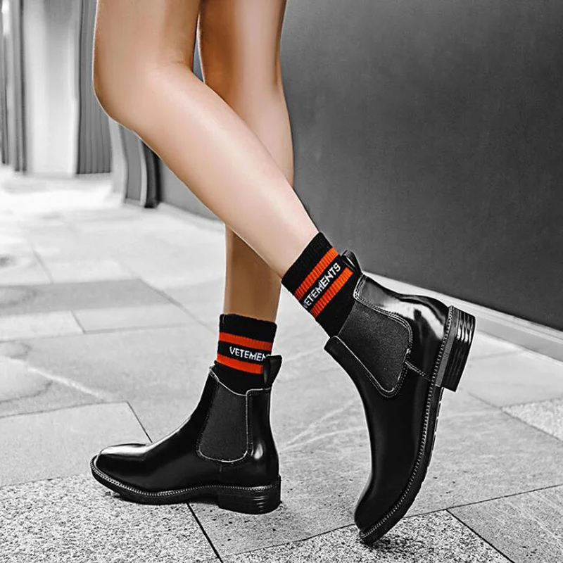 CMSOLO Ankle Boots Women PU Leather Autumn Winter Fashion Female Short British Style Outdoor Shoes Quality New Arrival Hot | Обувь