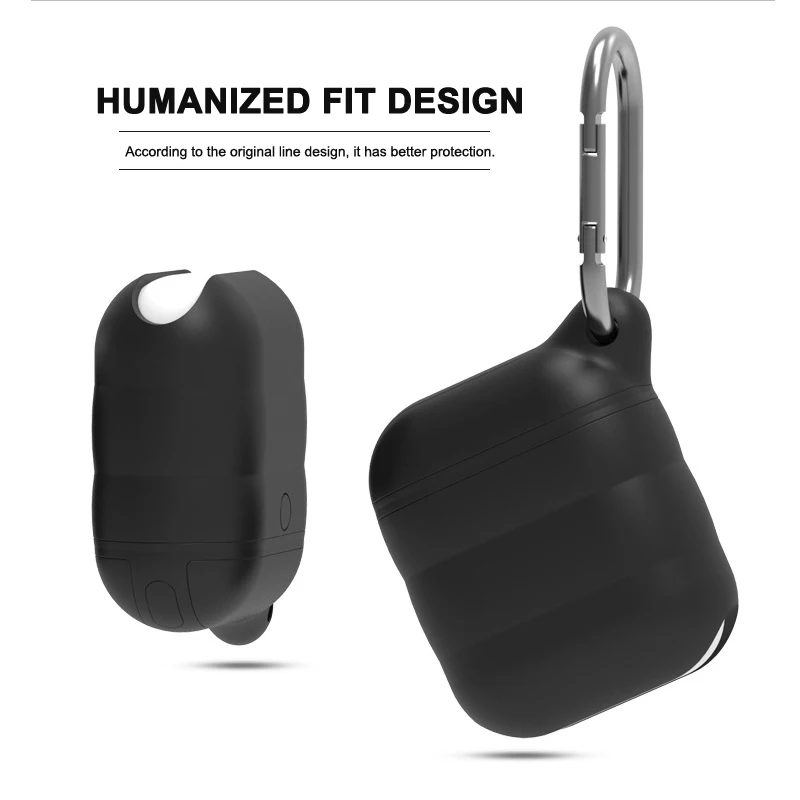 Силиконовый чехол для Apple Airpods i10 TWS Bluetooth наушники с противоударным крючком |