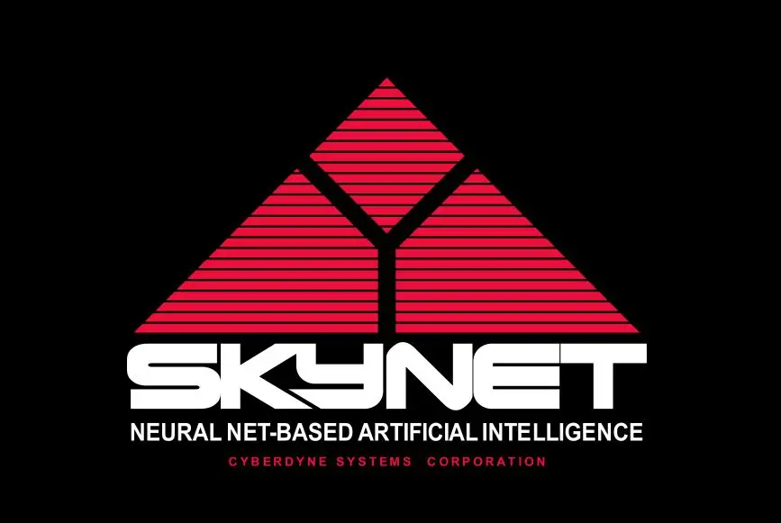 

Флаг искусственного интеллекта на основе нейроновой сетки skynet 90*150 см