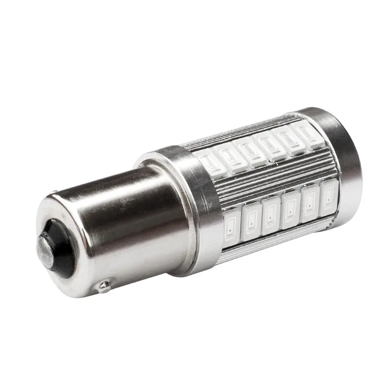 1 шт. 1156 P21W BA15S 33 SMD 5630 5730 СВЕТОДИОДНЫЙ Автомобильный резервный светильник лампа