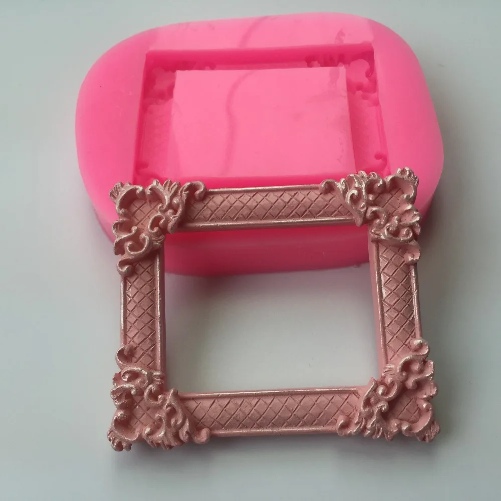 Форма для шоколада формочка выпечки инструмент посуды фоторамка силиконовая