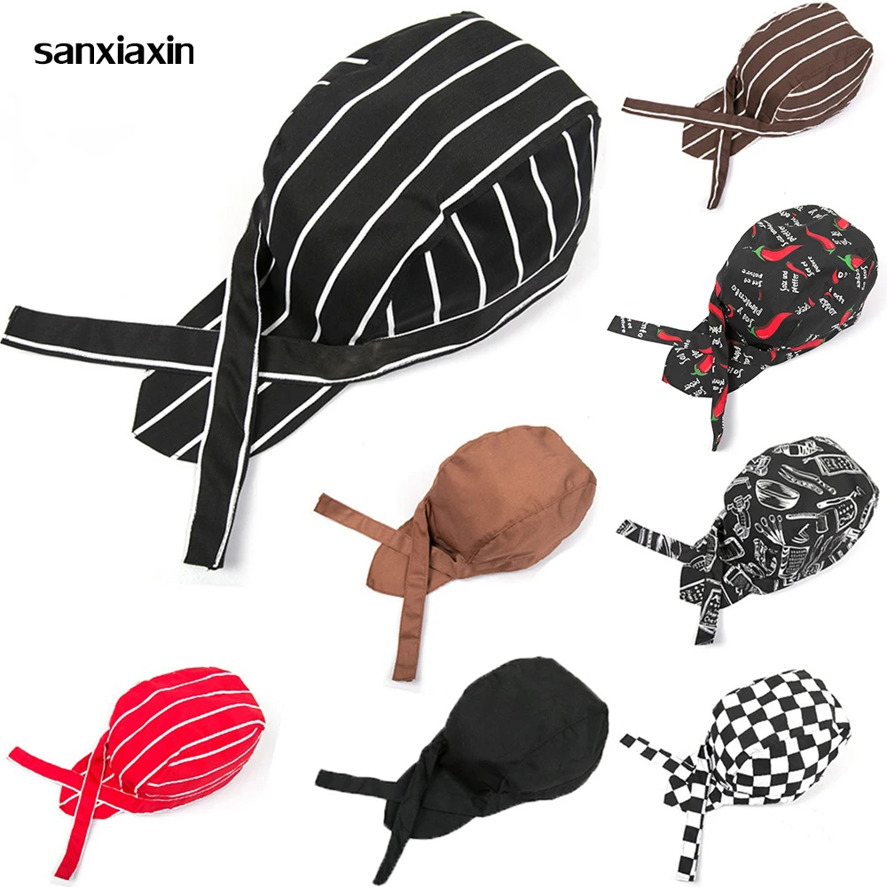

Шапочка для шеф-повара sanxiaxin, дышащий берет для кафе, бара, официанта, ресторана, гостиницы, рабочая одежда, для приготовления пищи, для мужчи...