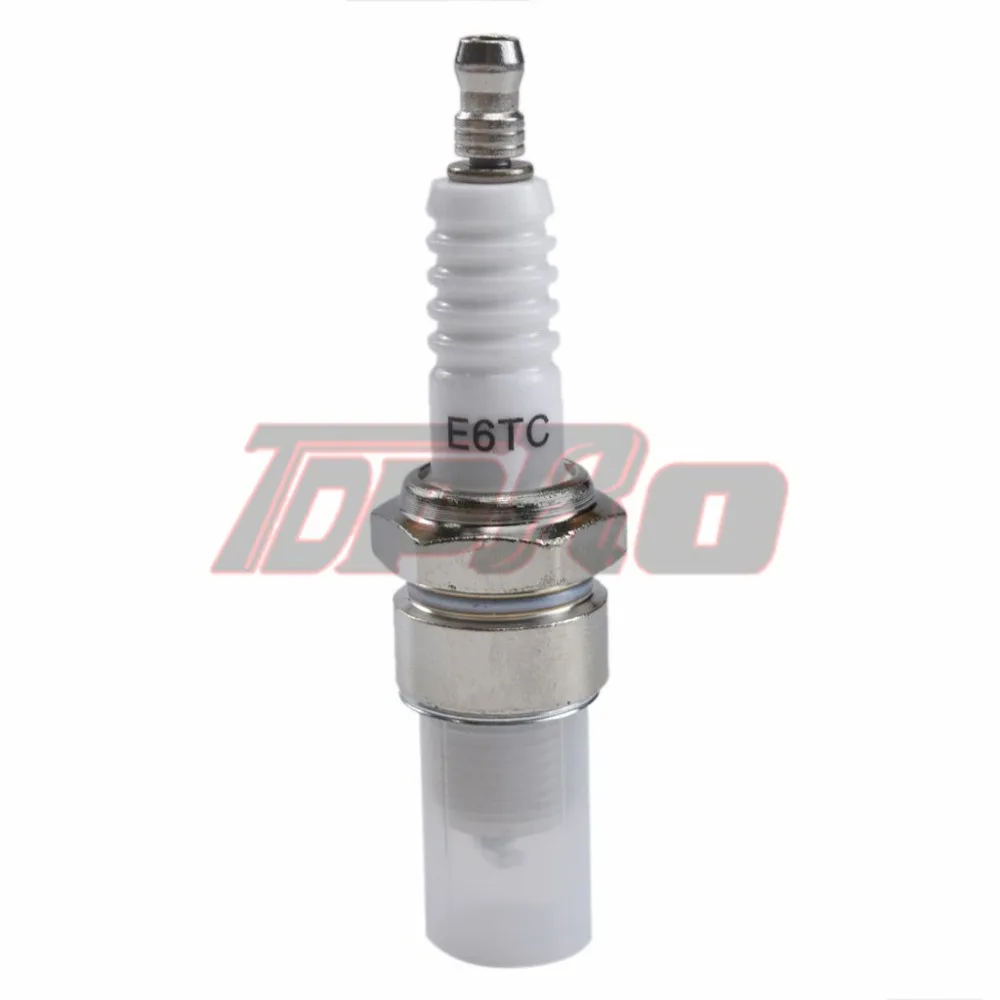 TDPRO свечи зажигания 5 шт./10 шт. Искрящиеся Заглушки для 49cc 60cc 66cc 80cc 2 тактные двигатели моторизованный велосипед грязь мопед велосипед