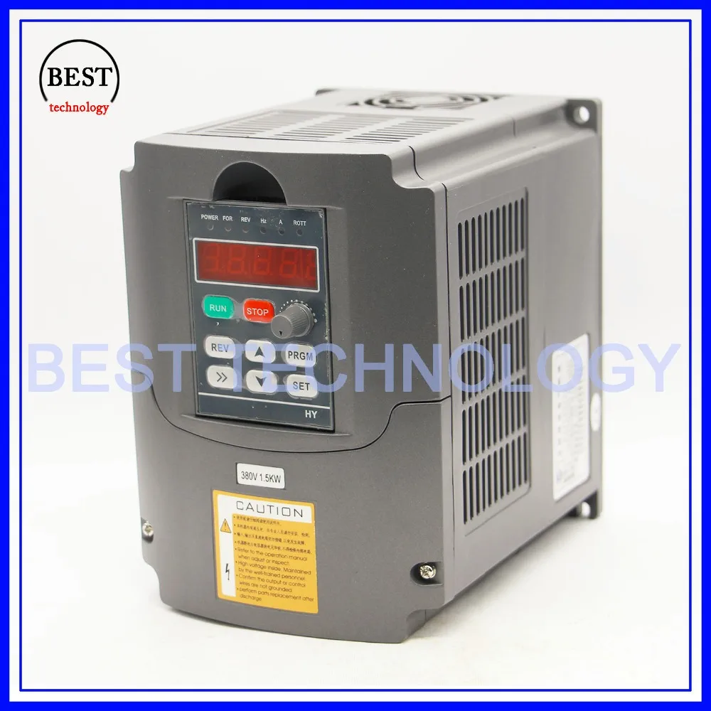 Частотный Привод 380 В 1 5 кВт VFD инвертор 3HP вход для контроля скорости двигателя