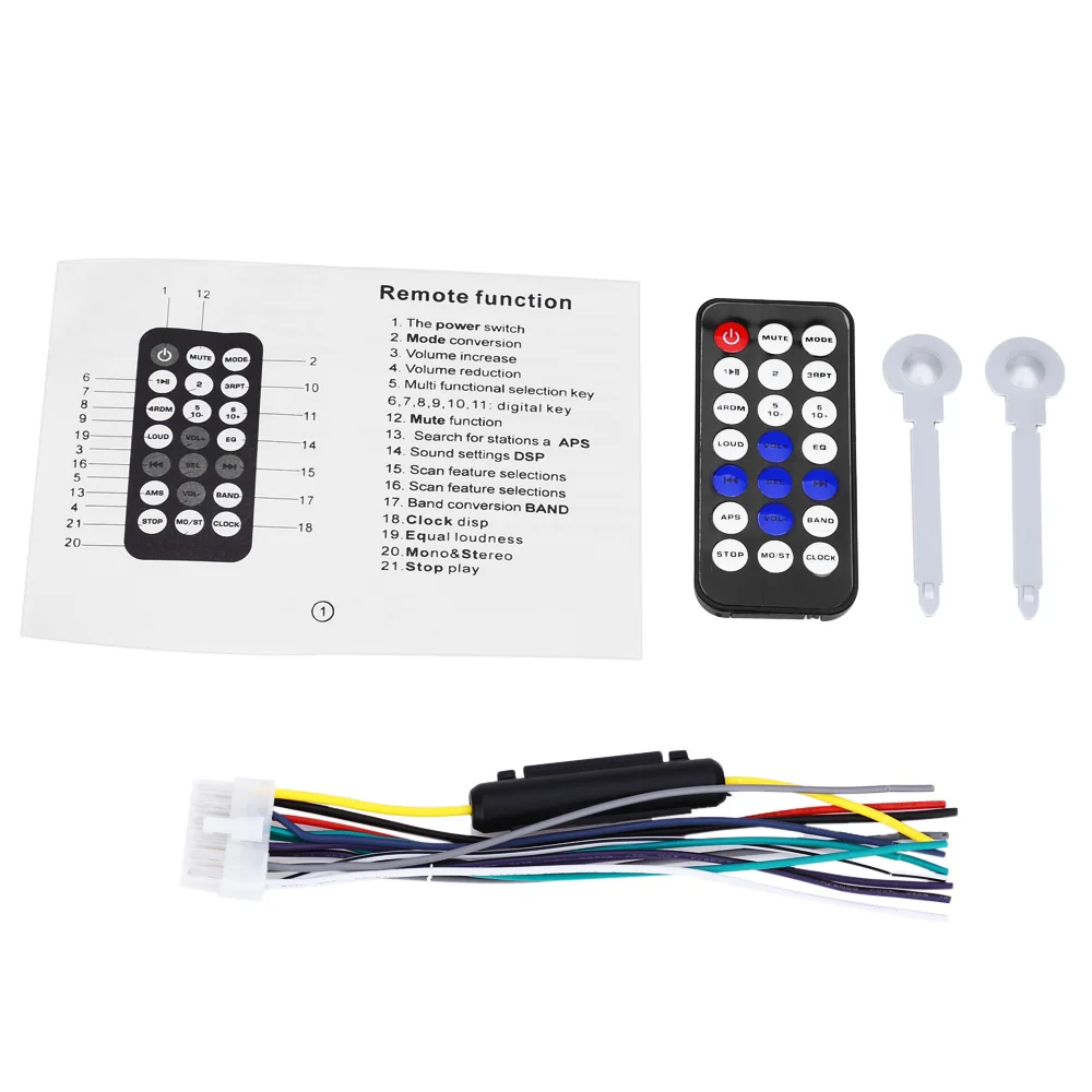 Zeepin 1Din 12 V Автомобильный MP3 плеер Bluetooth радио аудио стерео fm приемник Поддержка USB