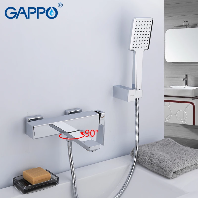 Смеситель для ванны GAPPO Набор смесителей душа насадка Водопад ванной комнаты