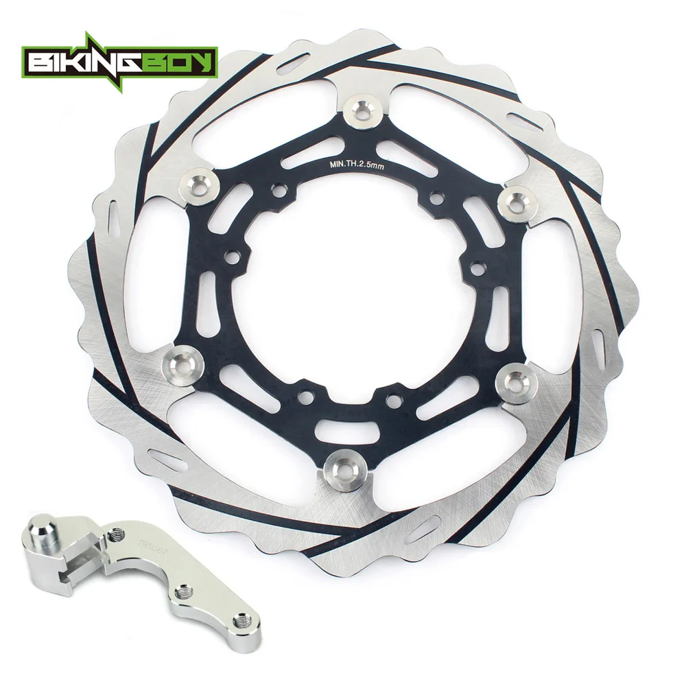 BIKINGBOY для Honda CRF250R CRF450R 15 16 17 18 CRF 250 450 R CRF450RX оверсайз 270 мм передний тормозной диск
