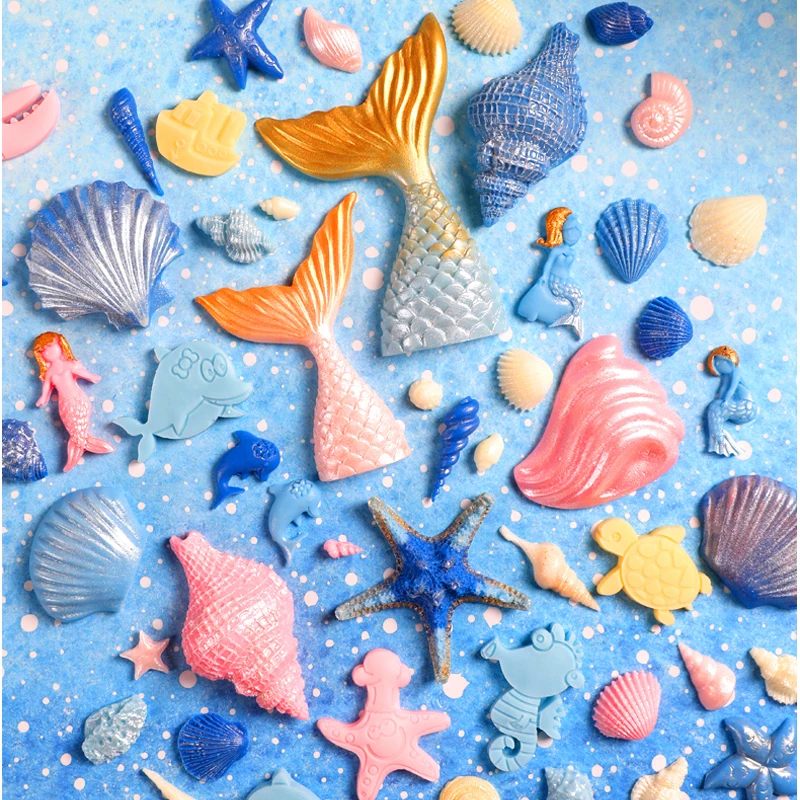 Силиконовая форма Meibum для украшения тортов в форме морской звезды лошади помадки