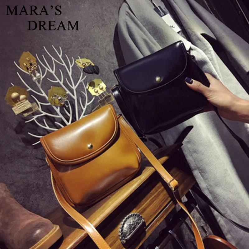 Mara's Dream 2018 винтажные женские Сумки из искусственной кожи сумки через плечо