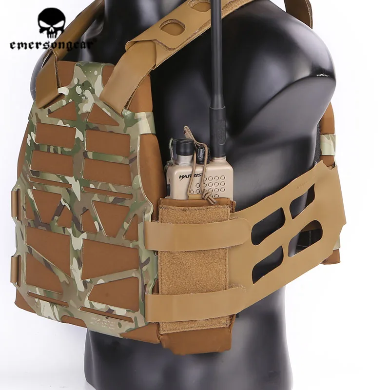 Emersongear Emerson чехол для рации кобура точность Охота Тактический один Mag Чехол для SS жилет пластина Перевозчик страйкбол военный
